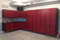 big-burgundy-garage-cabinets