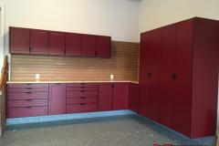 burgundy-garage-cabinets