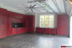 garage-cabinets-burgundy-red