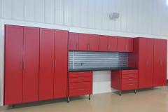red-garage-storage